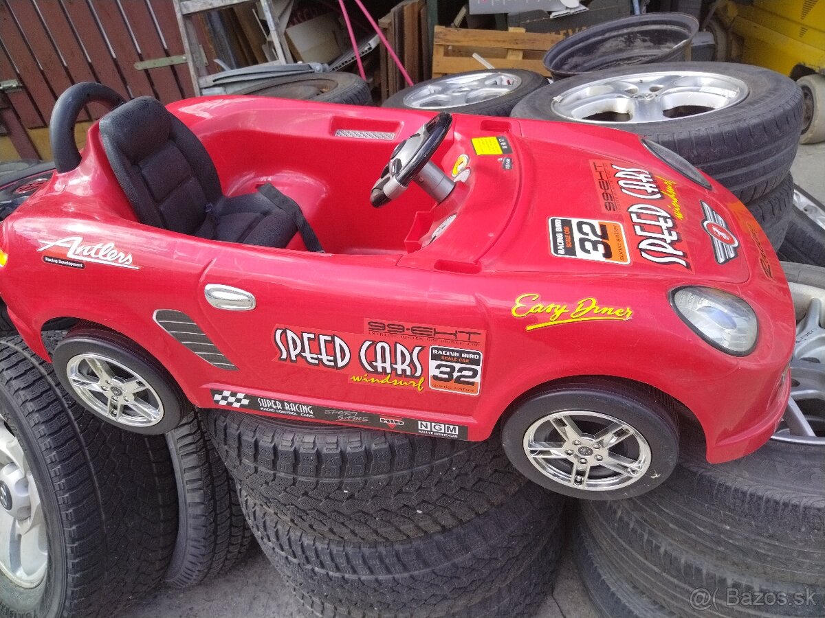 Detské elektrické autíčko mercedes Nová batéria - 7