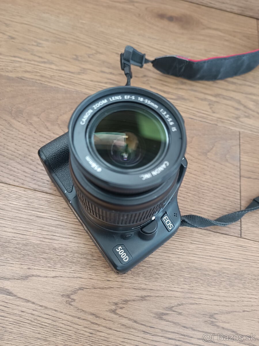 Canon EOS 500D + objektív, príslušenstvo a taška - 7