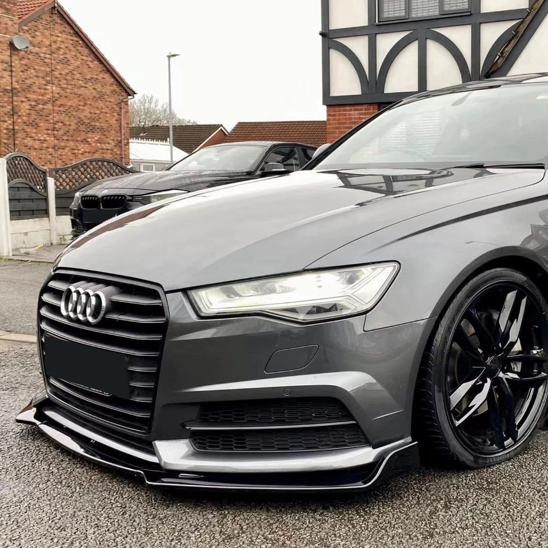 LIPKO LIPO SPOJLER AUDI A6 A7 pod predný NARAZNIK - 7