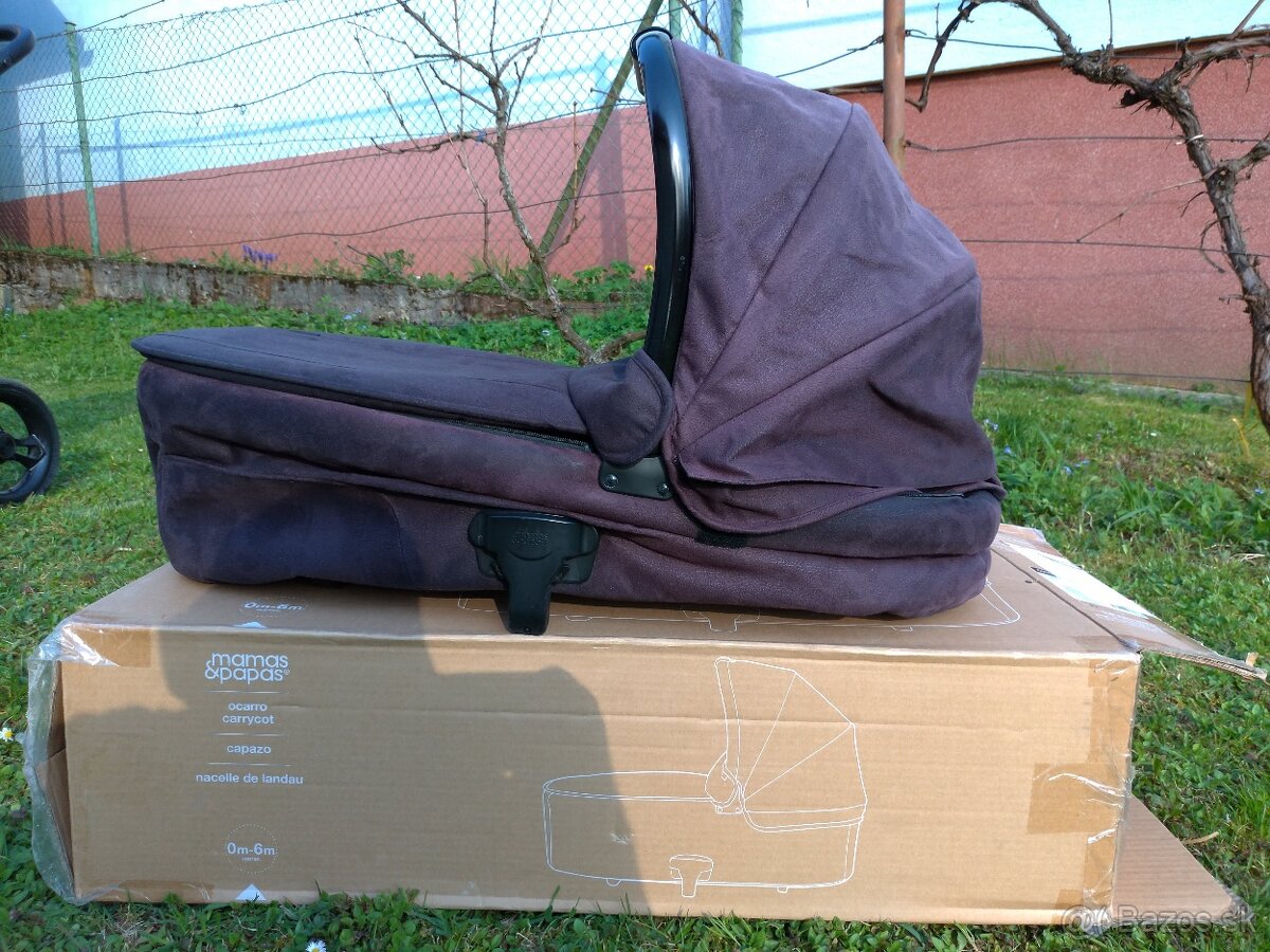 MAMAS & PAPAS Kočík športový Ocarro Raven + vanička - 7