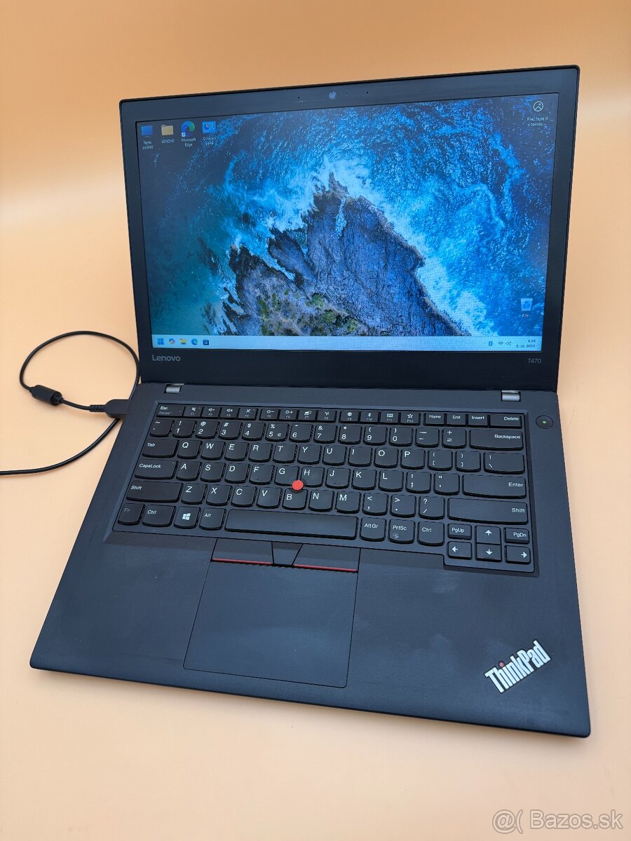 Notebook Lenovo T470, i5, SSD 256 GB, 8 GB RAM, HD - 7
