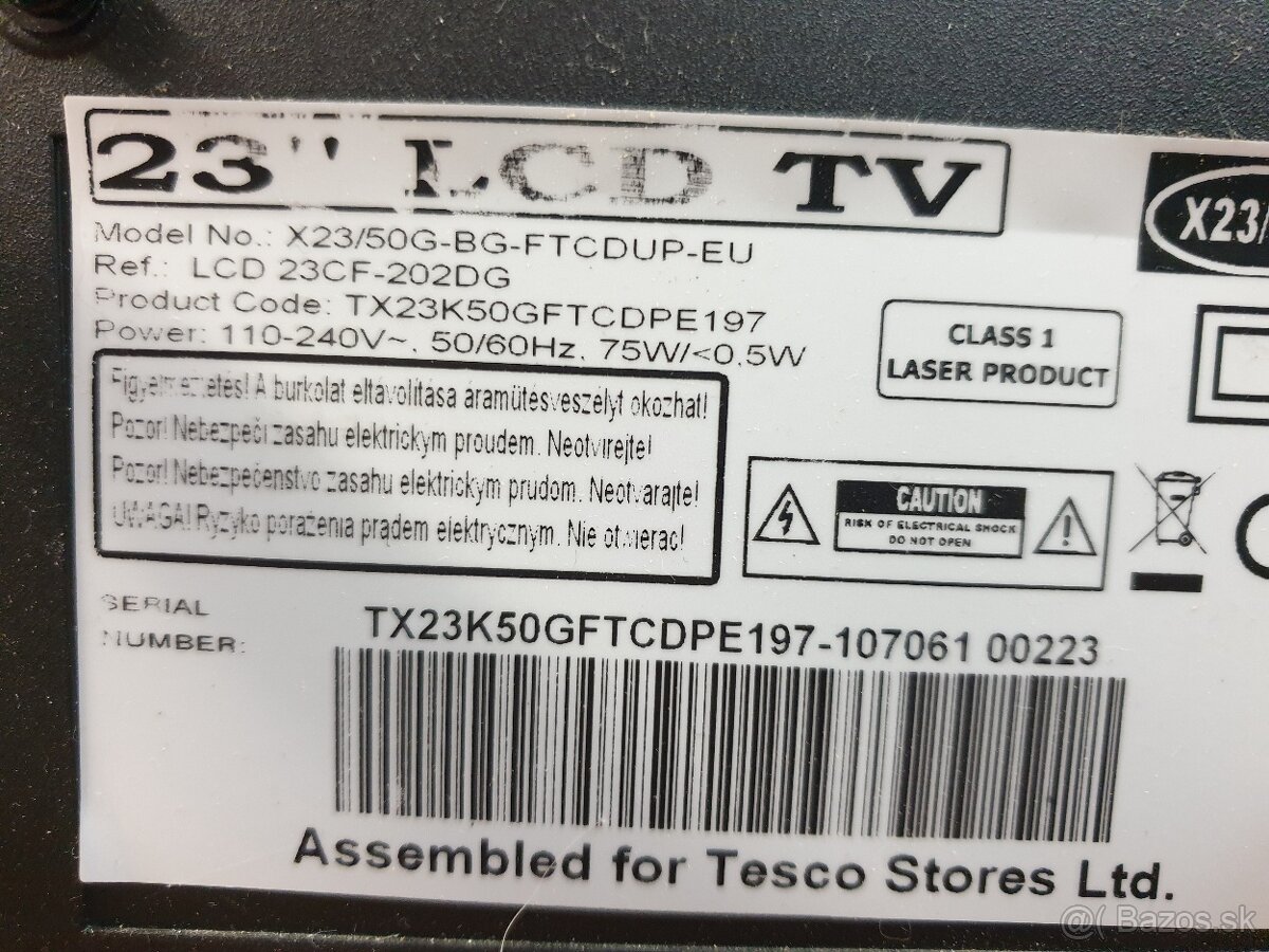 23" LCD TV s HDMI - 7