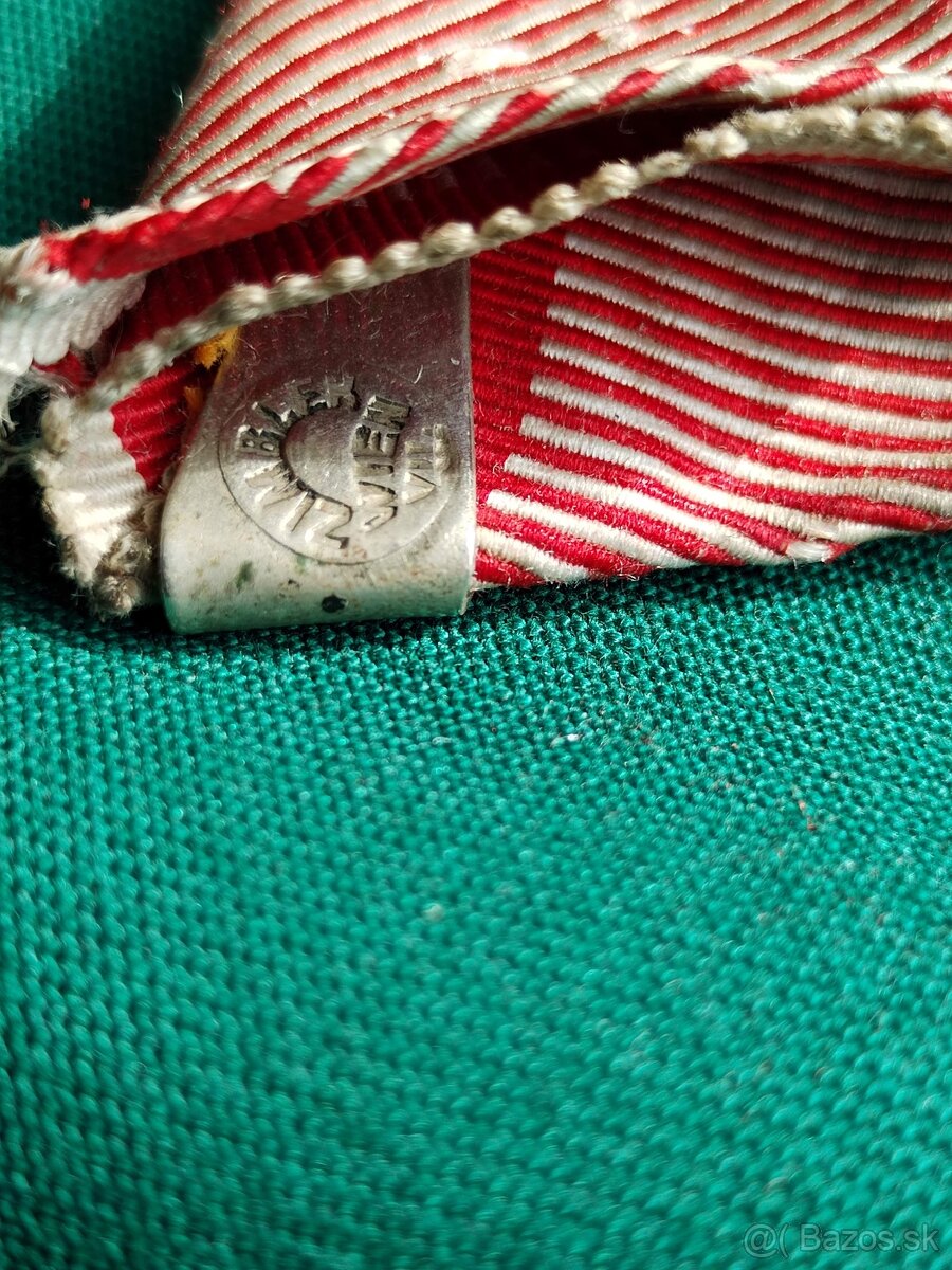 Vyzn, RU-Medaila za statočnosť, II.trieda AG, ZIMBLER. - 7