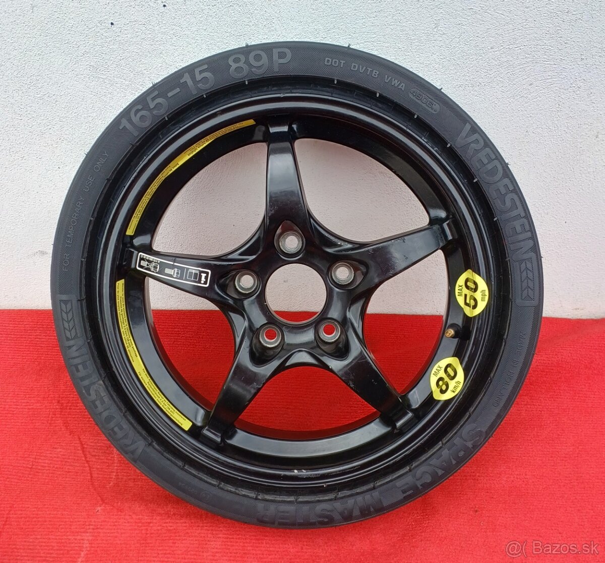 Mercedes -dojazdové koleso - 7