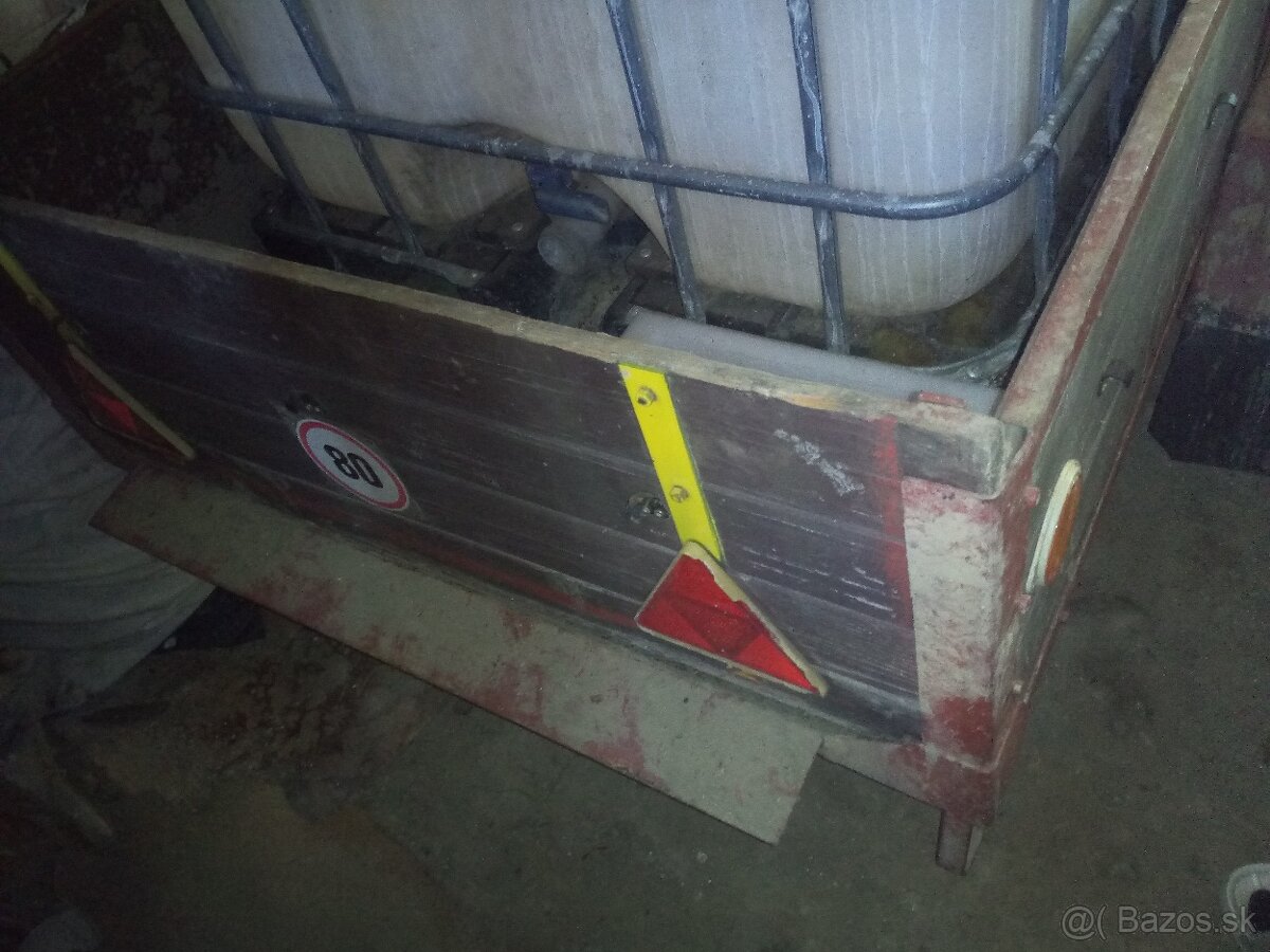 Predám príves pre Malotraktor MS06/07 MS16 - 7