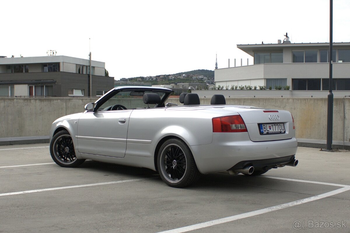 Audi A4 Cabrio, 1.8T 120kw, Benzín+LPG - 7