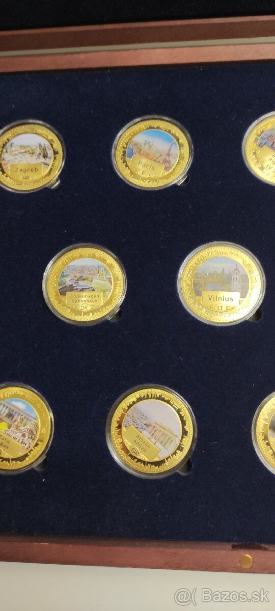 Mince EU miest pozlatene - 7