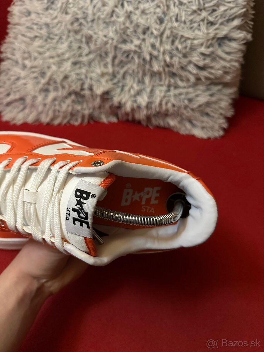 BAPE A Bathing Ape Sta Low Orange (veľkosť 42) - 7