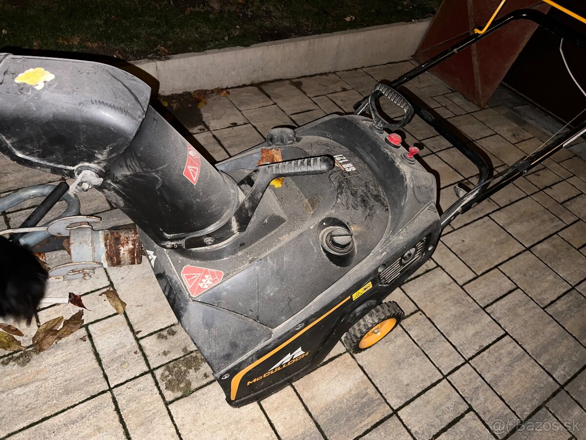 Predám snehovú frézu zn.MC culloch - 7