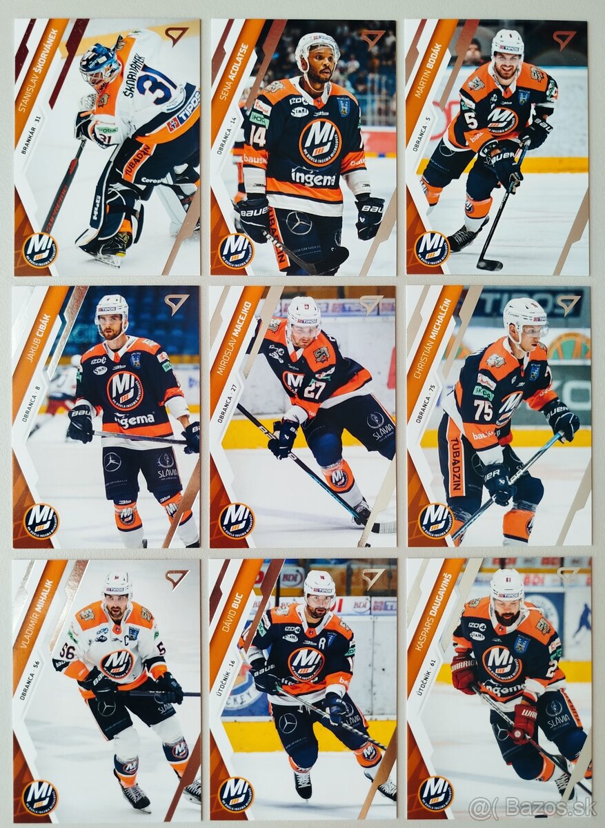 Hokejové kartičky TIPOS EXTRALIGA 24/25 HK DUKLA MICHALOVCE - 7