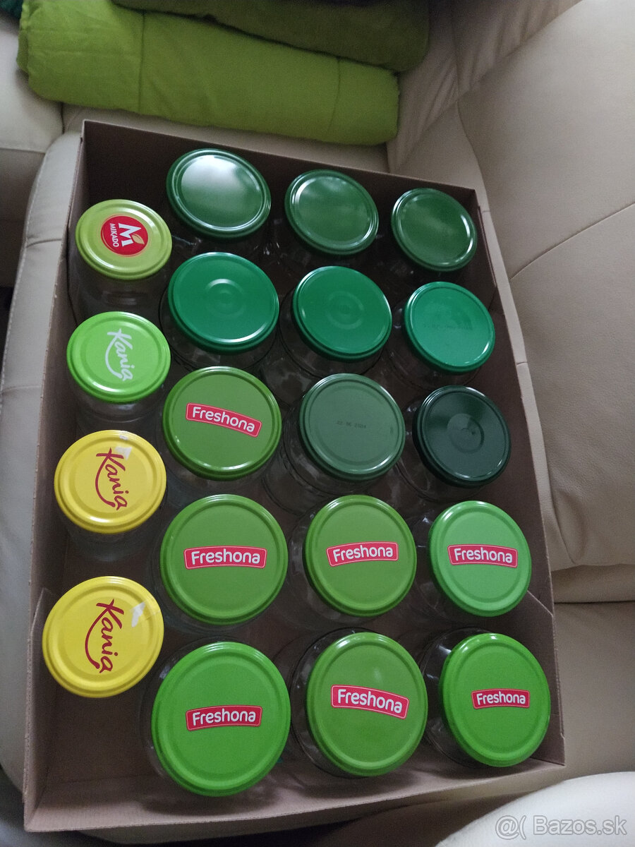 Poháre na zaváranie bez etiket 43 ks (iba osobný odber) - 7