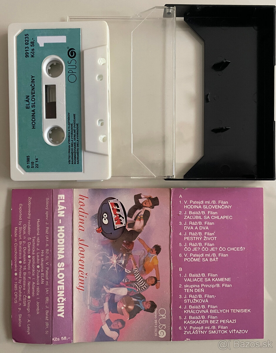 MC kazety čítaj zoznam - 7