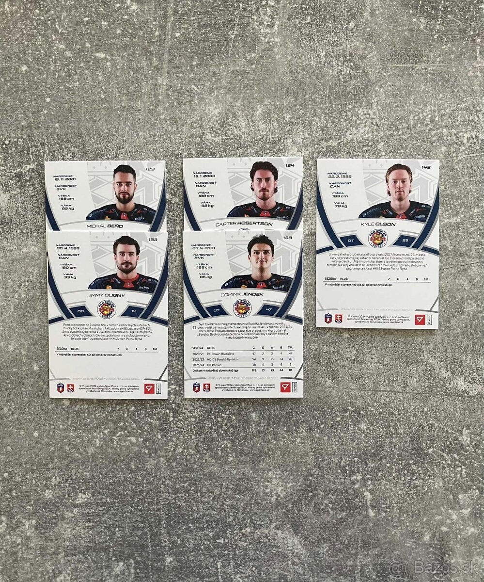 Hokejové kartičky TIPOS EXTRALIGA 2024/2025 base - 7