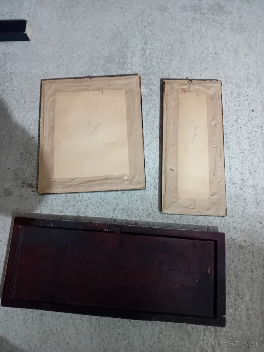 Obraz drevený, vyšívaný - 7