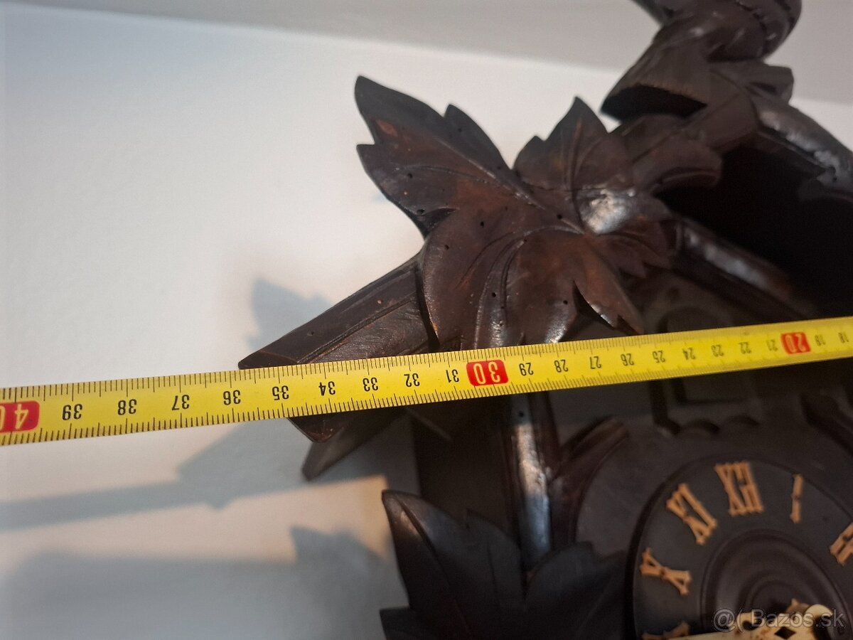 Predám funkčné starožitné veľké kukučky kukajú pol a celú ho - 7