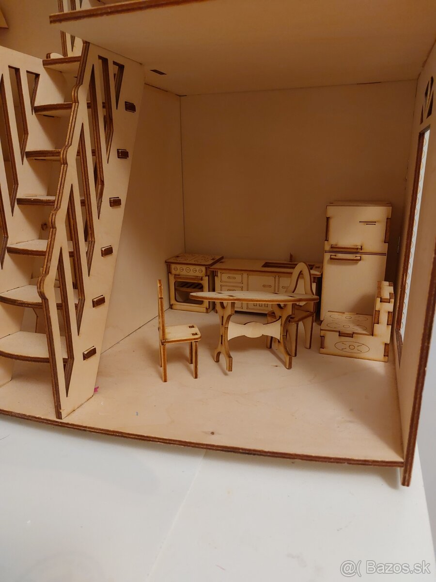 Detsky dreveny domcek Hand made - 7