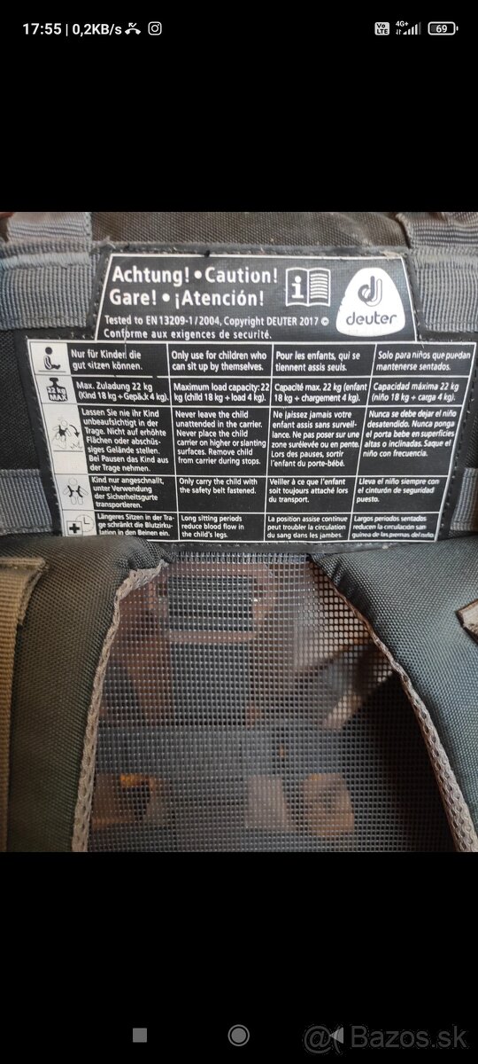 Detský nosič deuter - 7