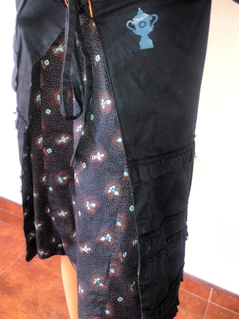 štýlové "zasterové " šaty na 2 sposoby, vel S-M - 7