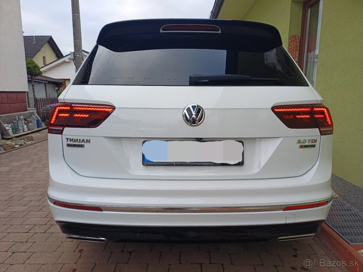 Volkswagen Tiguan Allspace R-line 4x4 dsg kúpene na Sk - 7