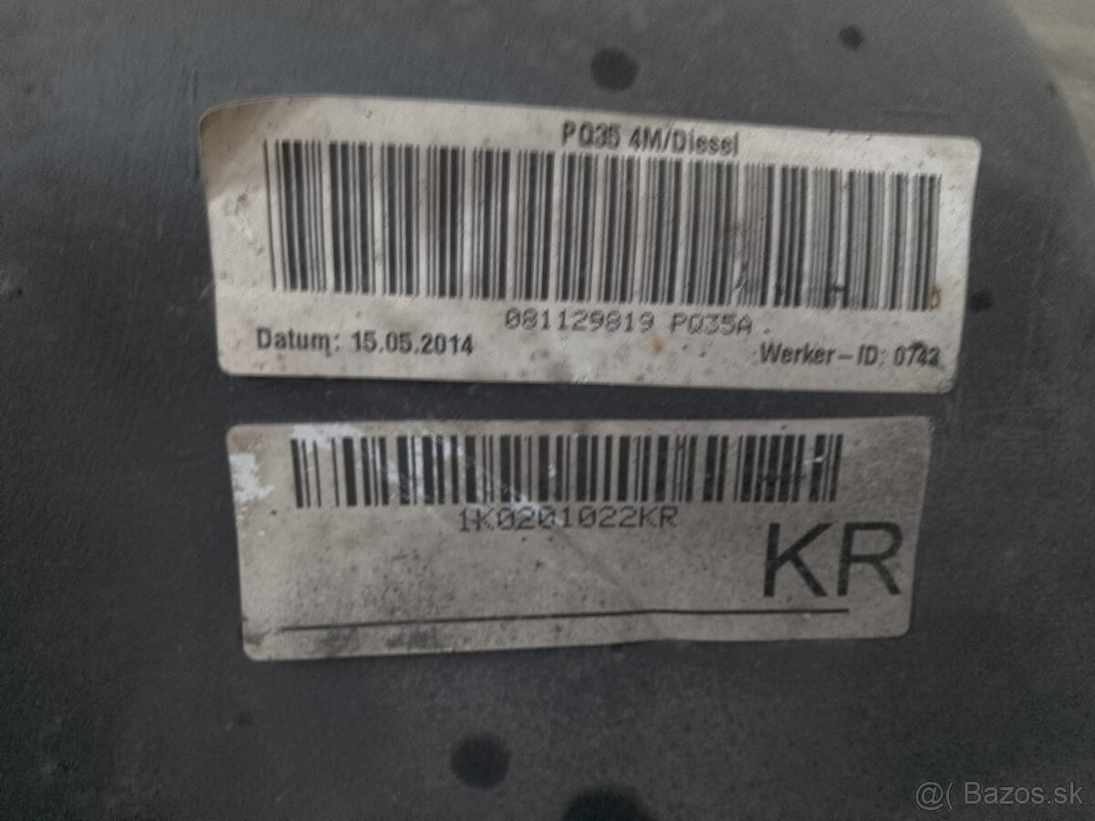 nádrž, čerpadlo, plavák Superb 2 diesel - 7