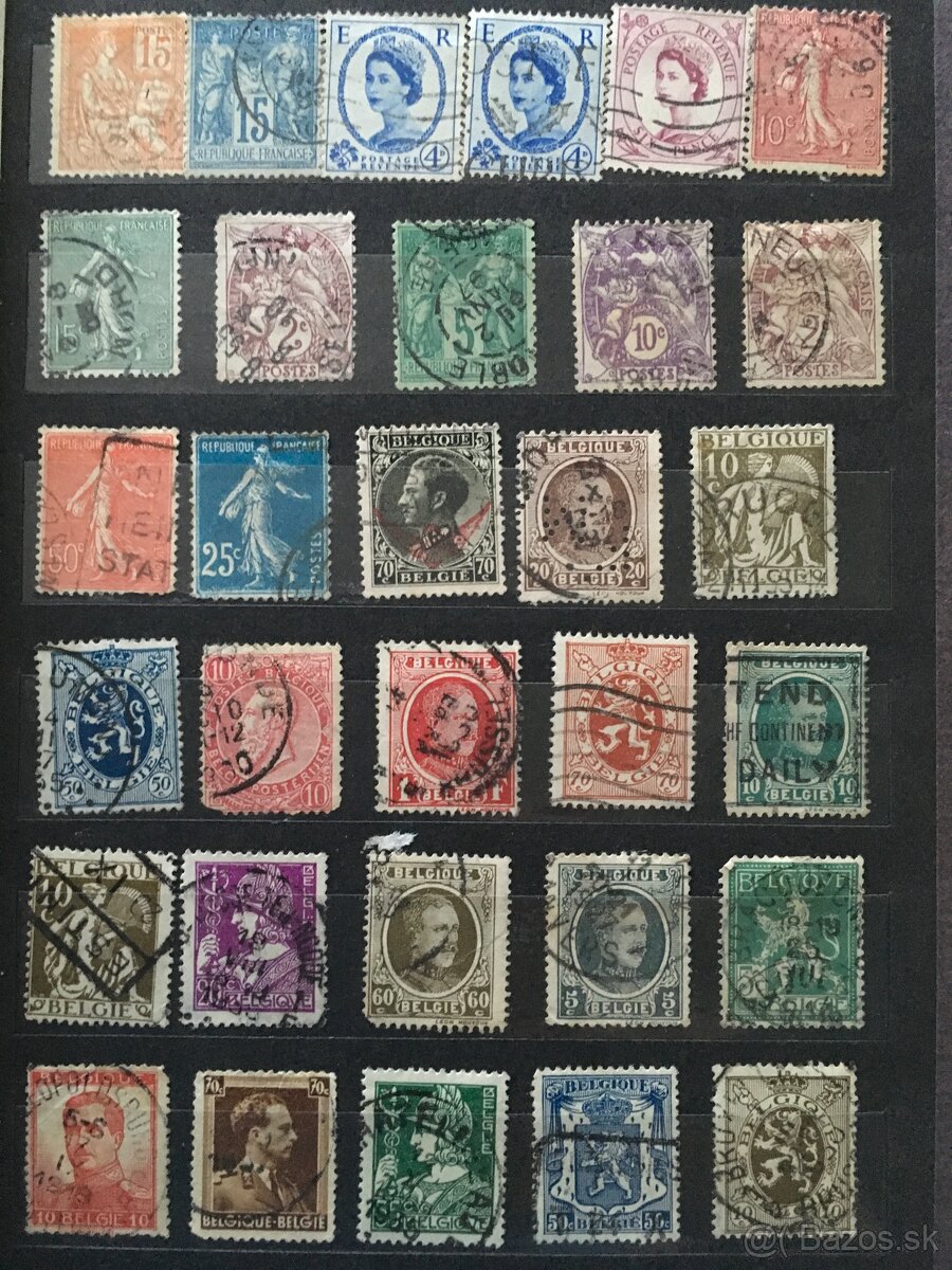 Staré známky na predaj 1 - 7