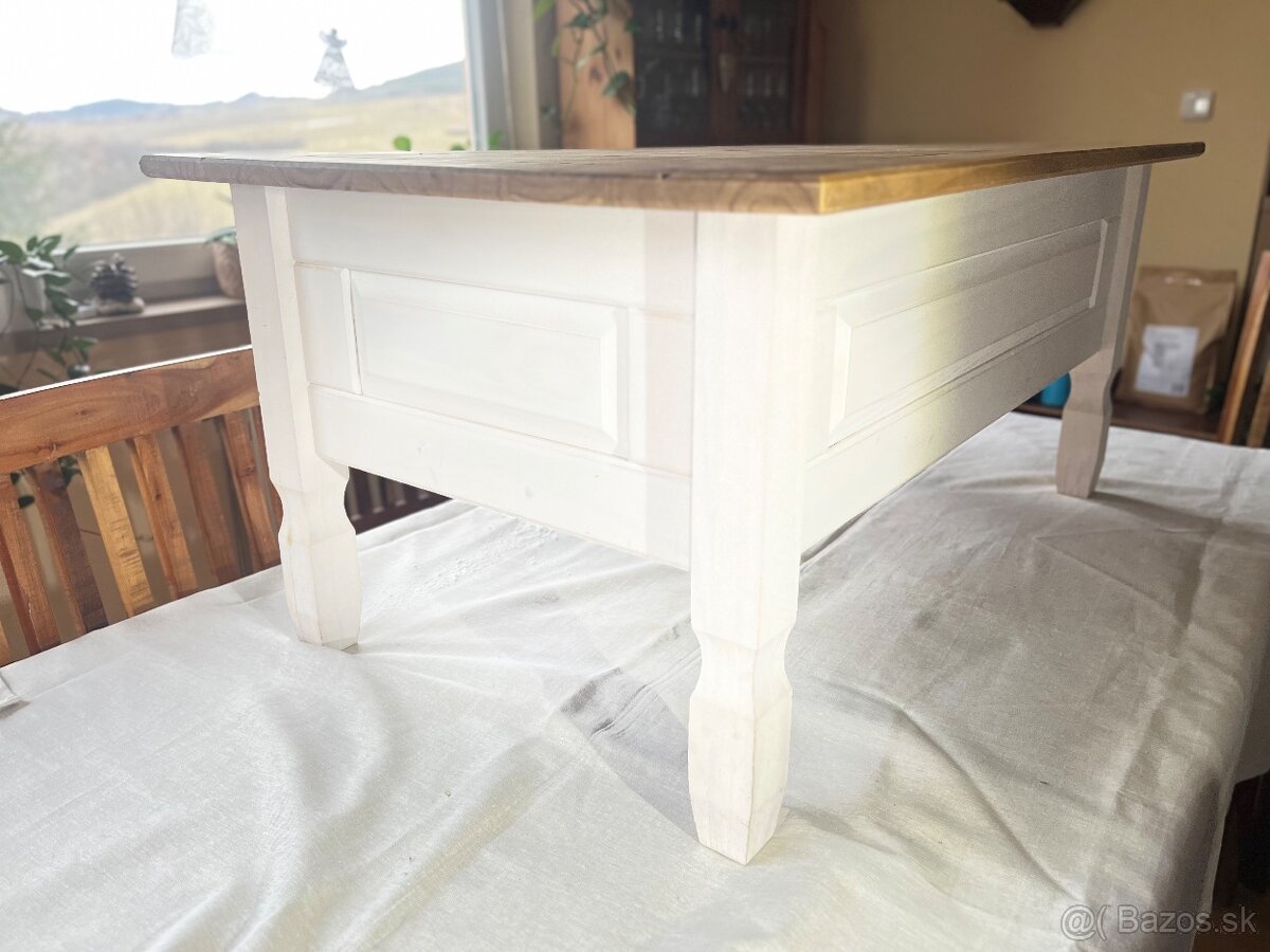Vintage stôl do obývačky - 7