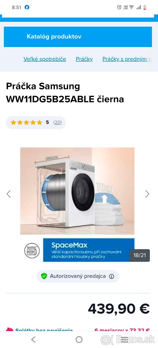 Práčka Samsung - 7