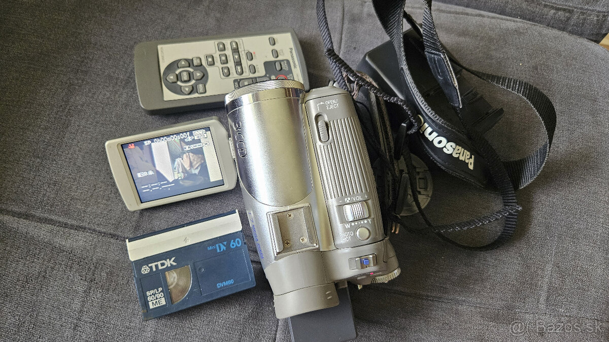 Kvalitná 3CCD digitálna kamera PANASONIC - 7