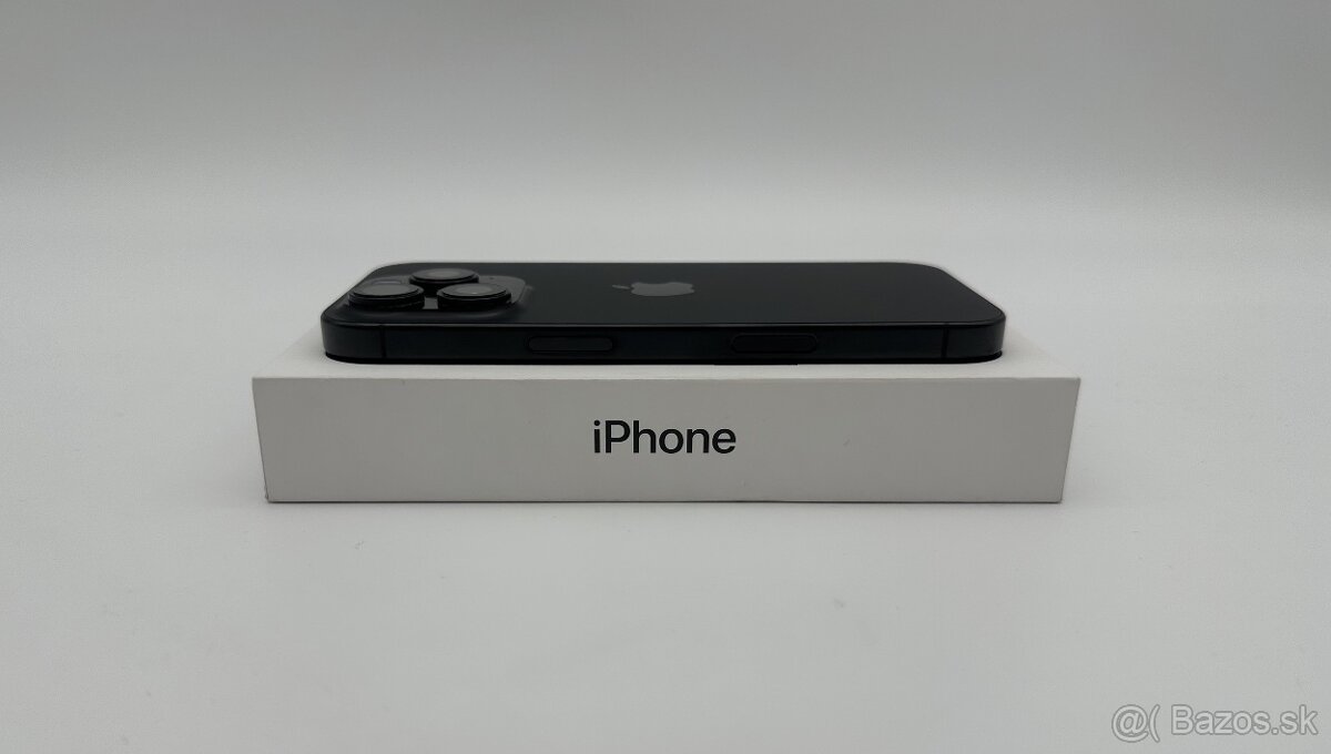 iPhone 16 Pro 128GB Black Titanium + ZÁRUKA - 7