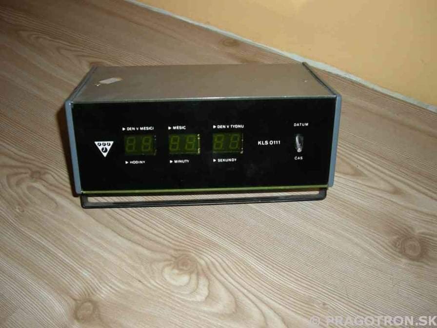 Hodiny Elektročas Pragotron Chronotechna - 7