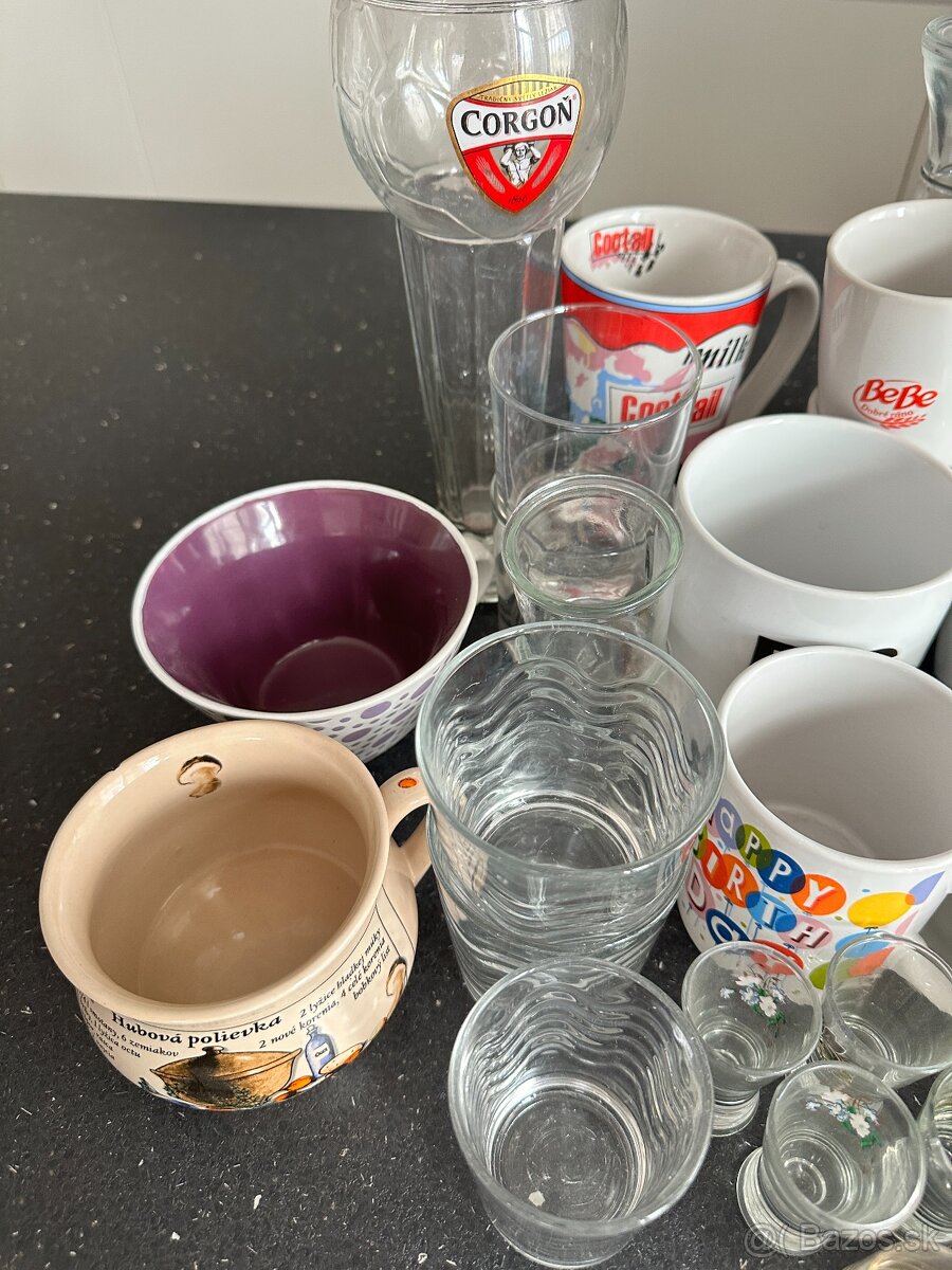 Veľká sada pohárov+šáliek - 7