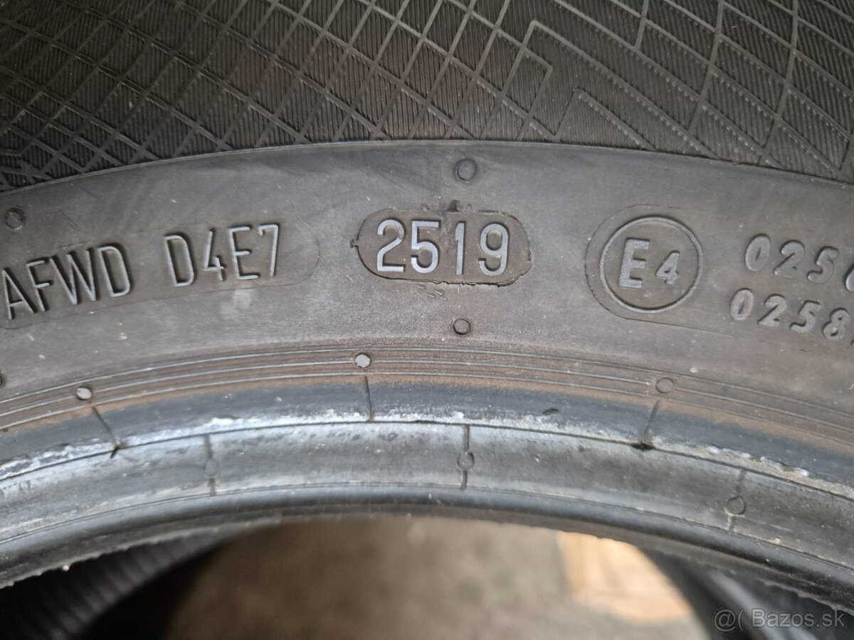 205/60 r16 zimné 2 ks CONTINENTAL dezén 8 mm DOT2019 - 7