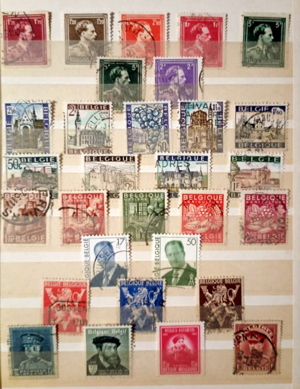 Predám poštové známky BELGICKA - 7