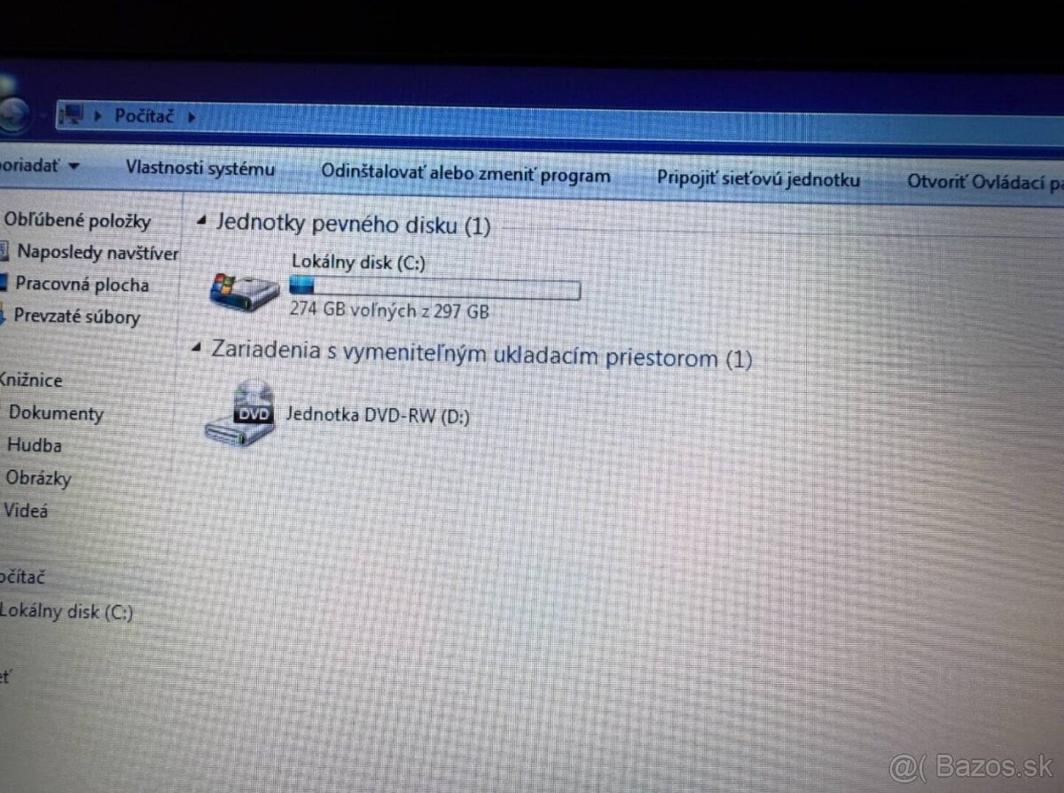 Notebook 13,3" HP.Intel i3-2330M 2x2,20GHz.4Gram.320gb.Win7 - 7