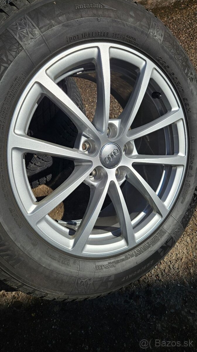 Alu kola originál Audi A4 / A6 C8 R17" Prodám - 7