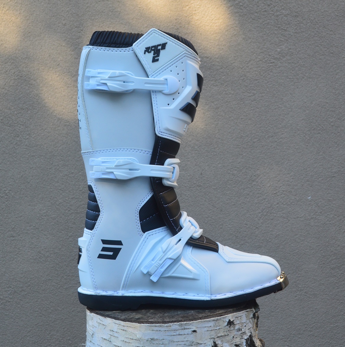 Topánky čižmy SHOT biele - 7