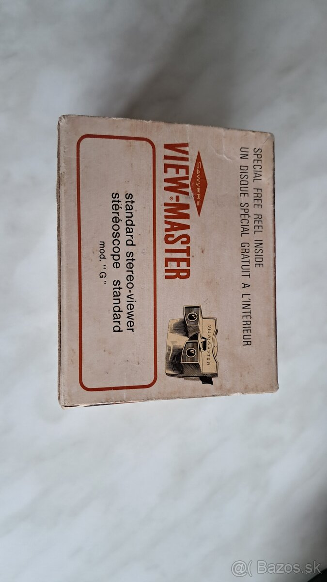 PREHLIADAČ STEREO 3D DISKOV VIEW MASTER - 7