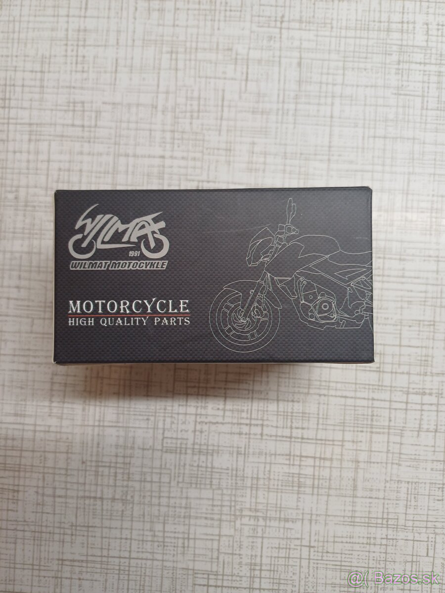 Hodiny a teplomer na riadidlá motorky. - 7