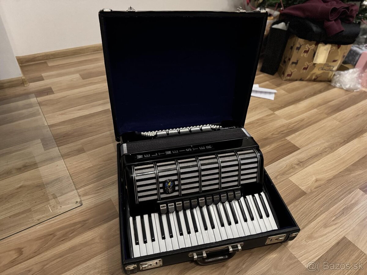 Akordeón, harmonika Weltmeister Cantus IV - 7