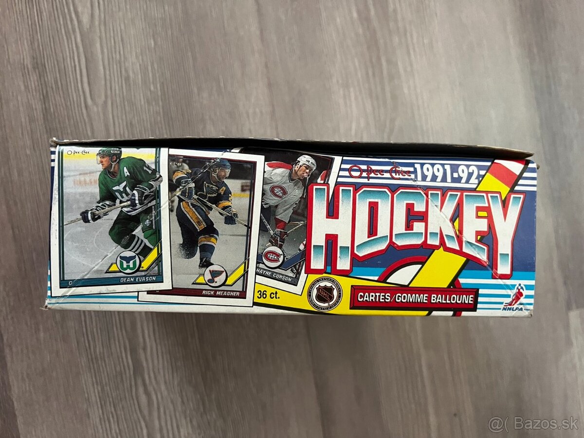 Hokejové karty box O-Pee-chee 1991-92 - 7