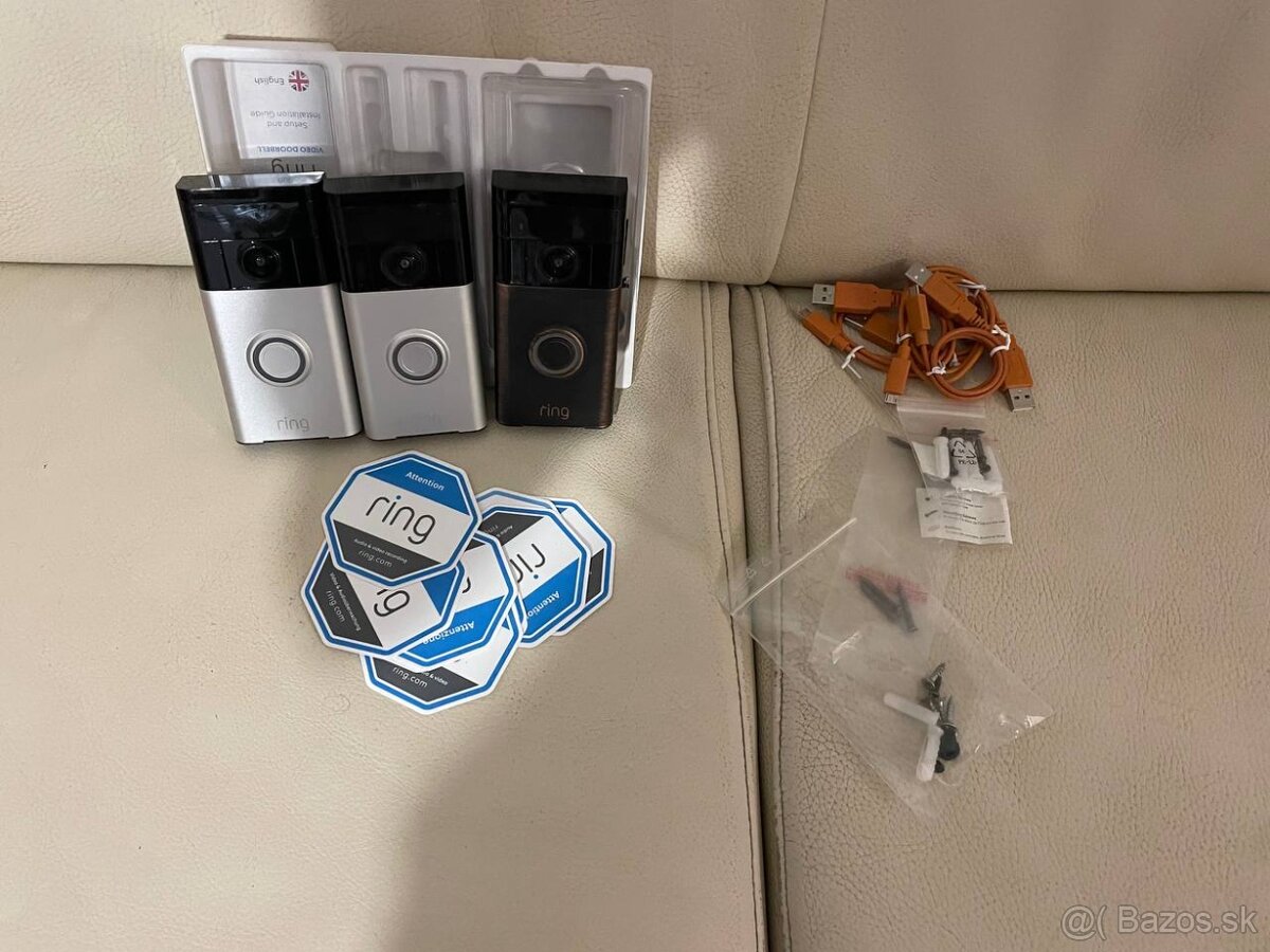 Ring Video Doorbell (3 ks) inteligentné videozvončeky - 7