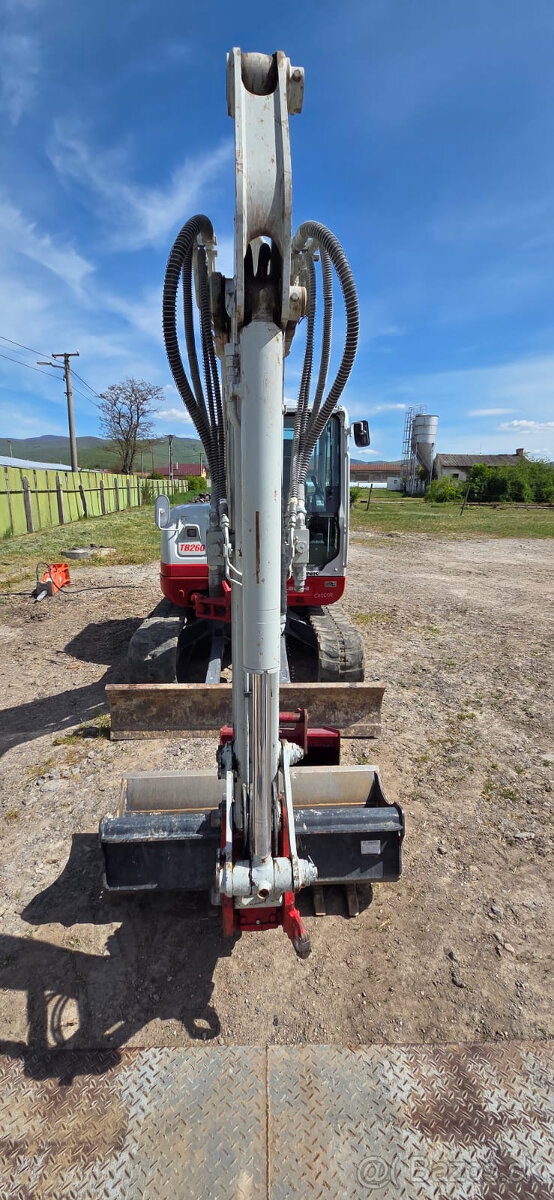 TAKEUCHI TB260 DIESEL + lyžice - 7