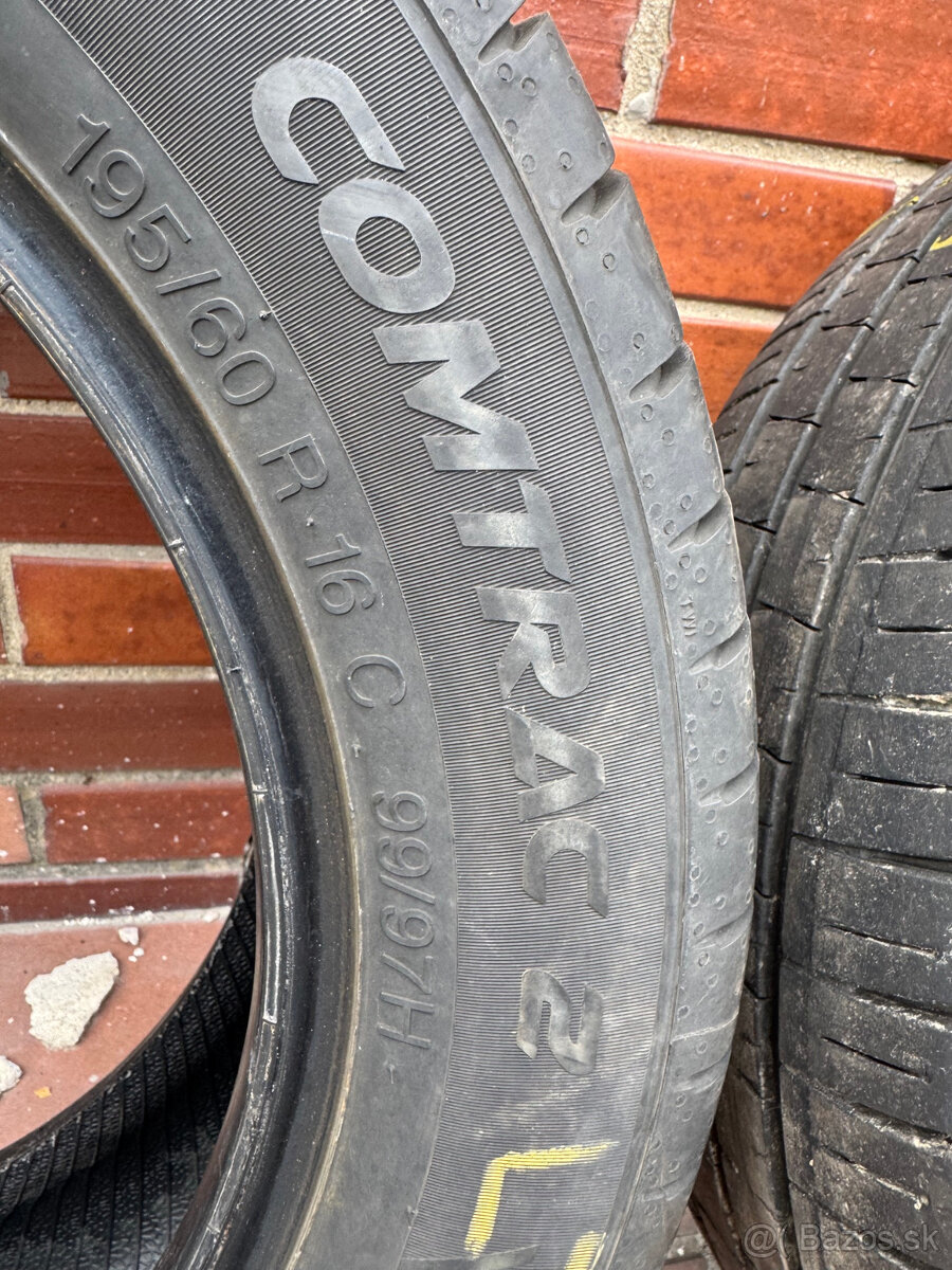 Predám pneumatiky Vredestein Comtrac 2 195/60 R16C - 7