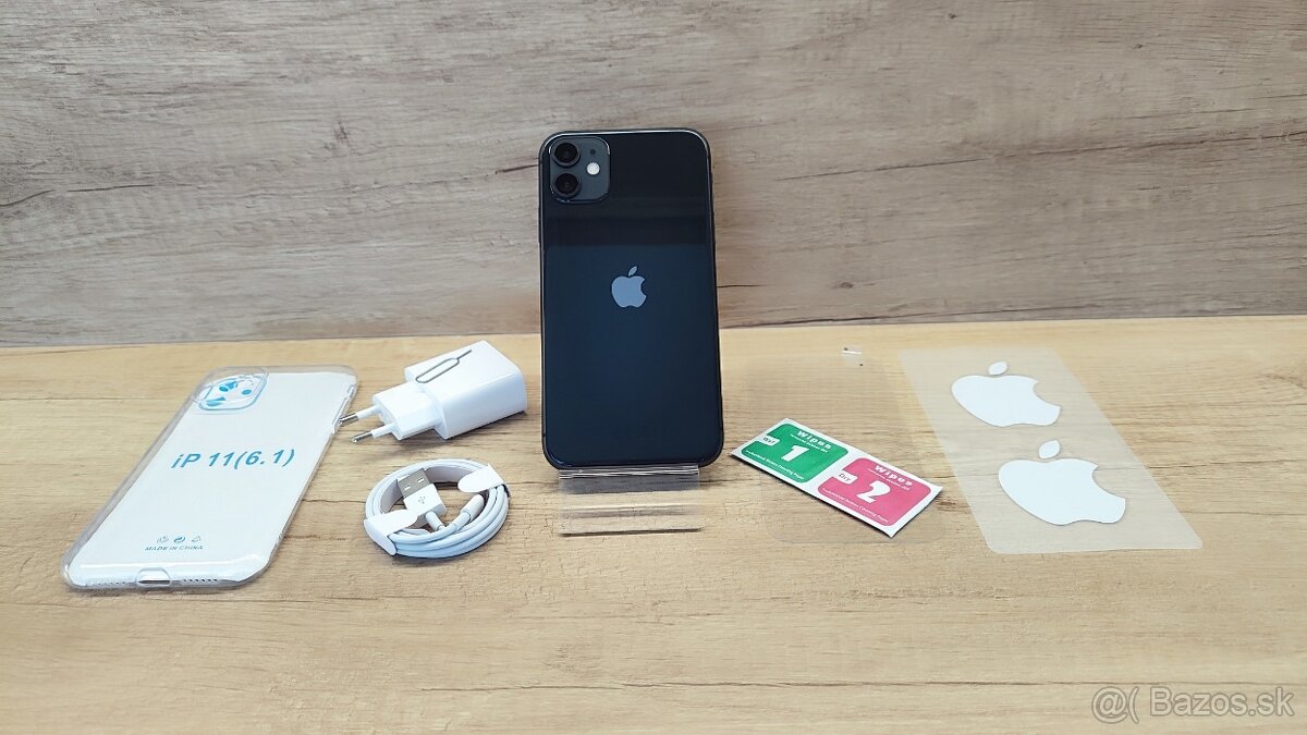 iPhone 11 black - záruka + nová nabíjačka - 7