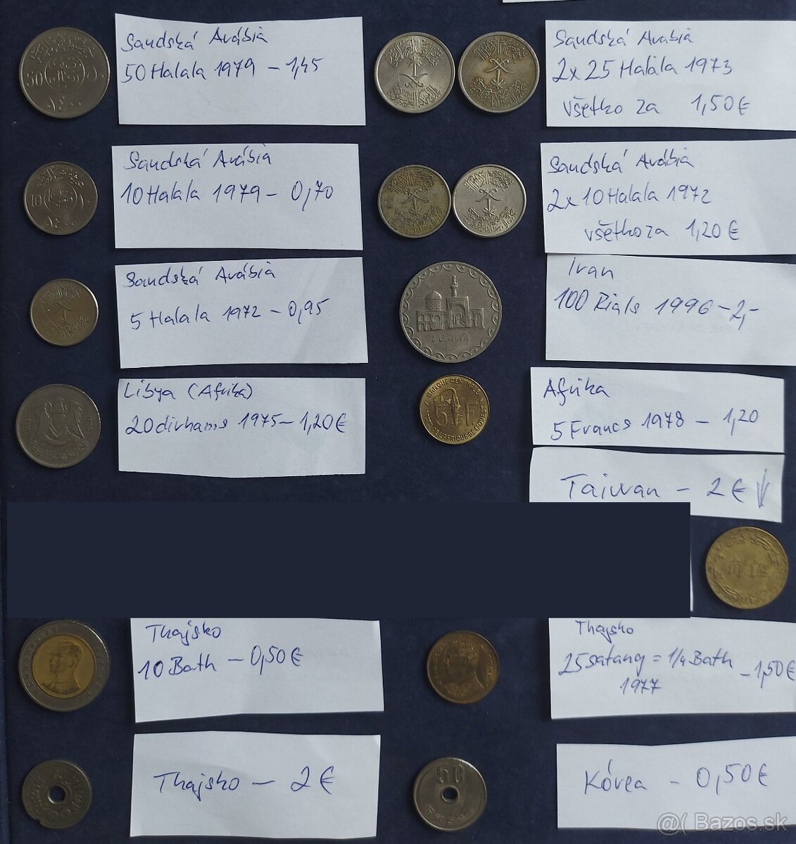 Zbierka mincí - Afrika a Ázia "arabské písmo" - 7