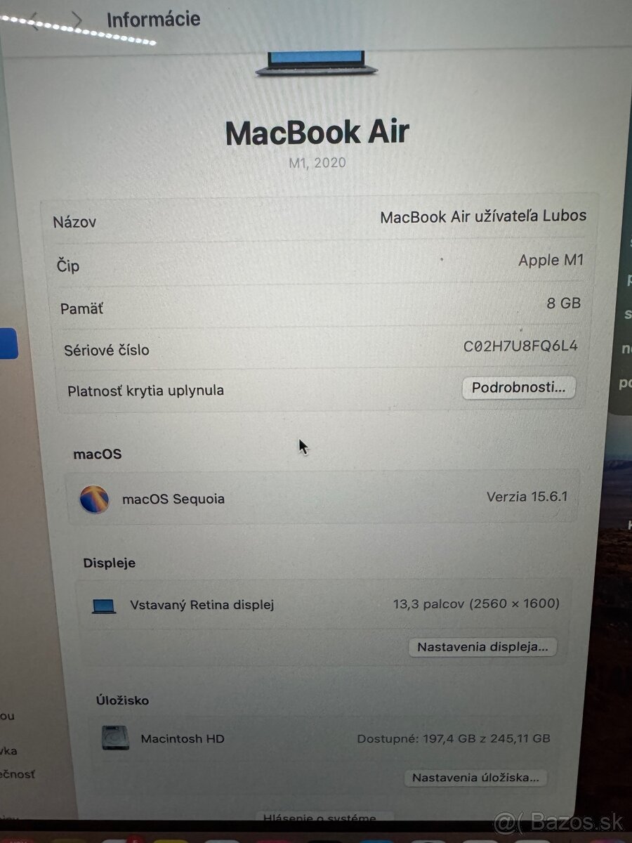 MacBook Air 2020 M1 - 7