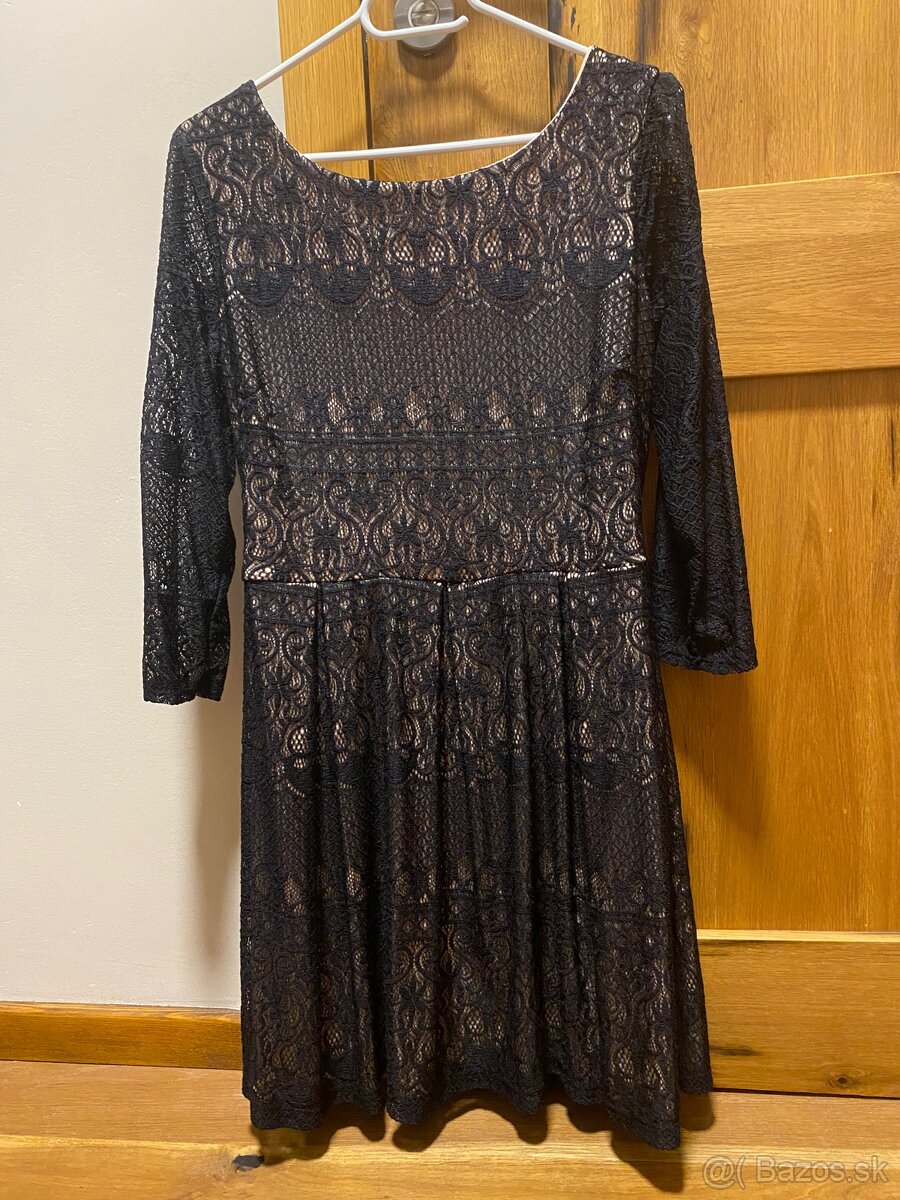 B. Darlin - čierne čipkované šaty - 7