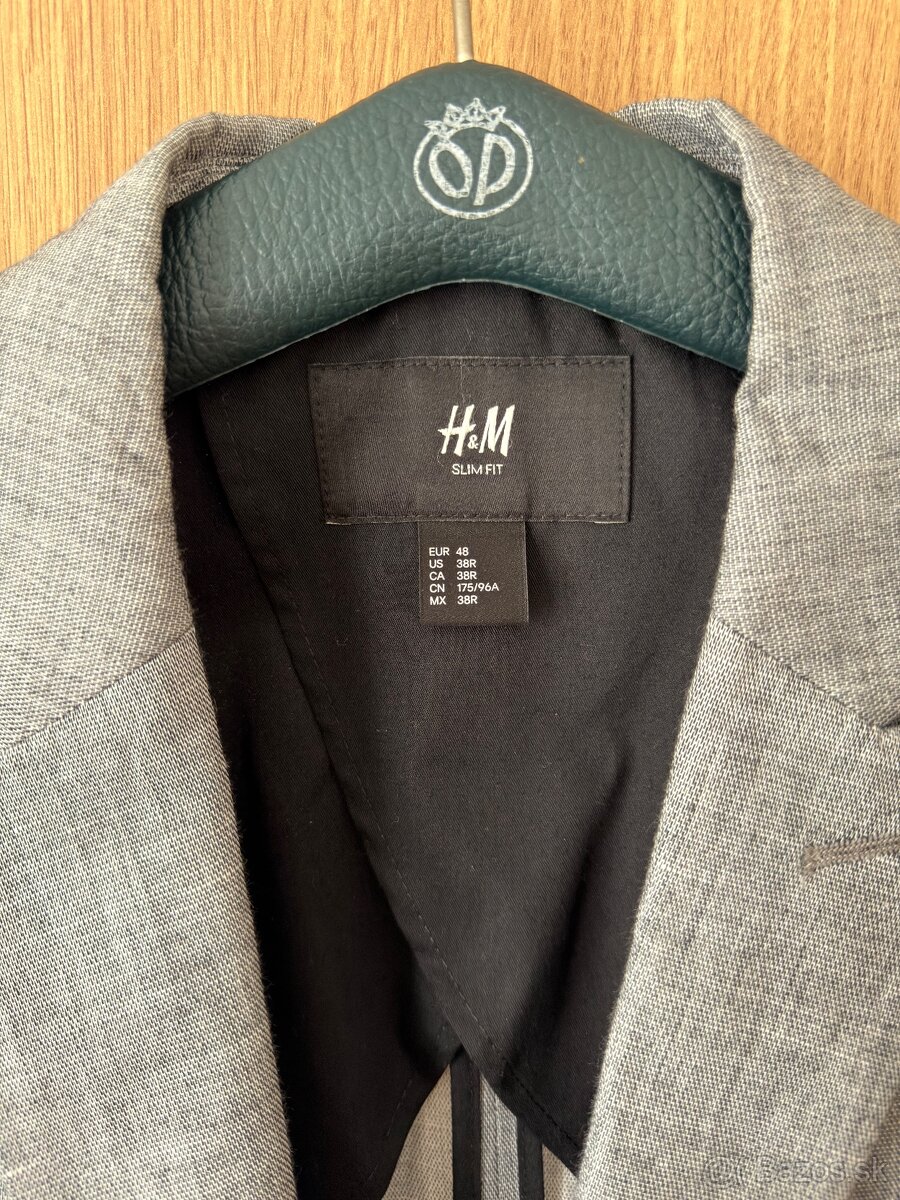 Čistonové Elegantné Saká - Značka H&M 1+1 - 7