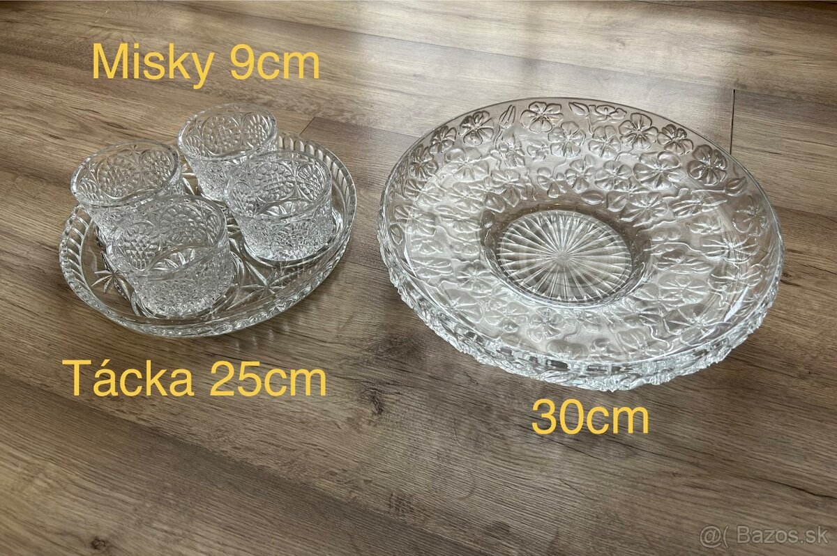 Poháre, taniere, misky, tácky - 7