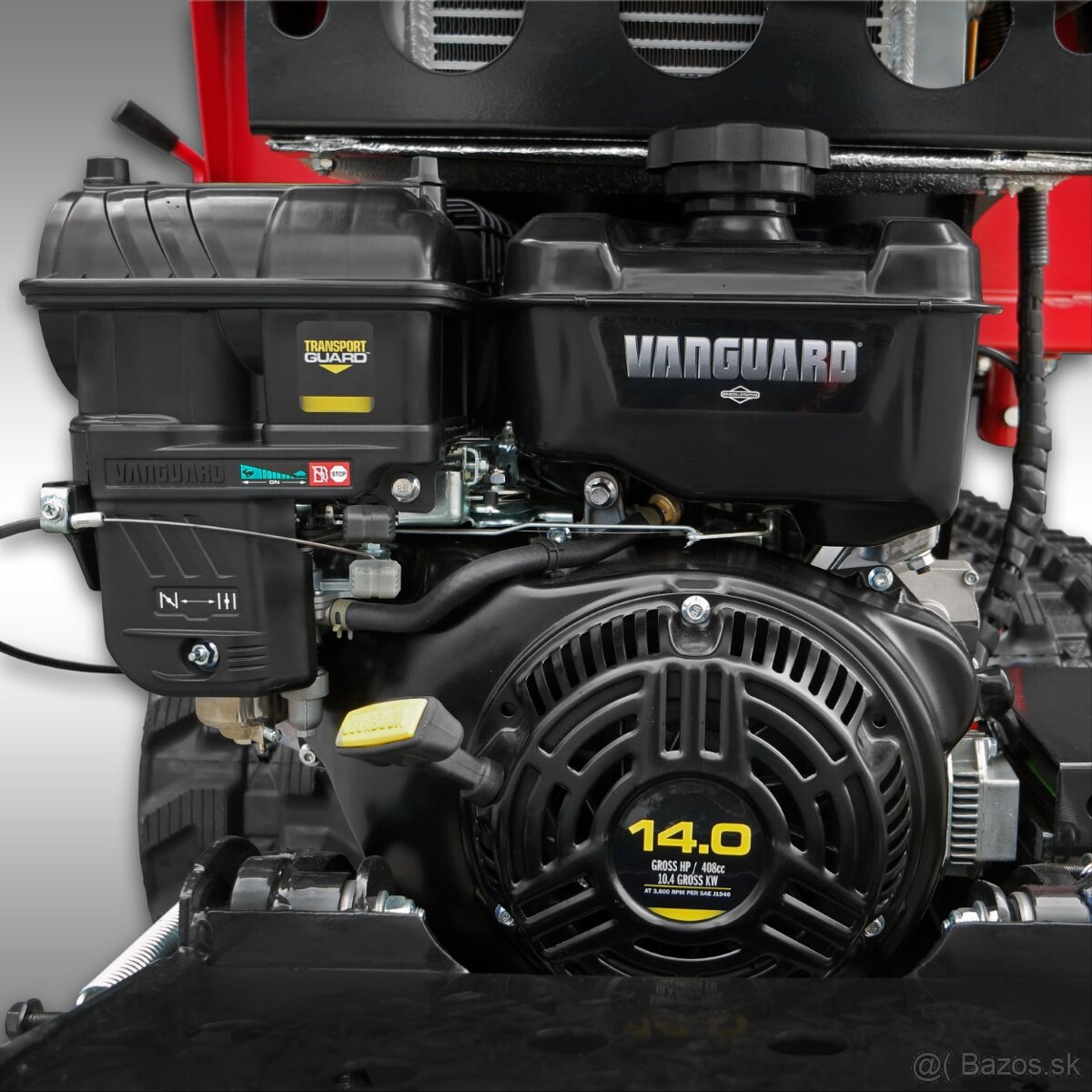 Jansen RD-1000 Dumper PRO, motor Vanguard, 3 bočné sklápani - 7